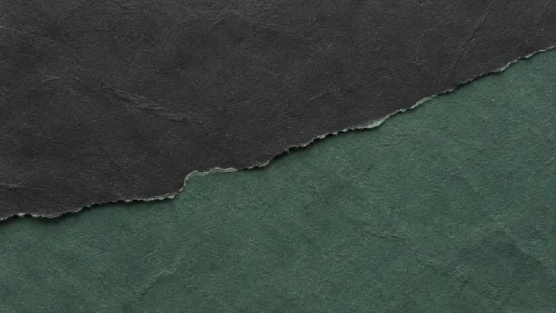 Torn paper texture in asphalt oxidized copper