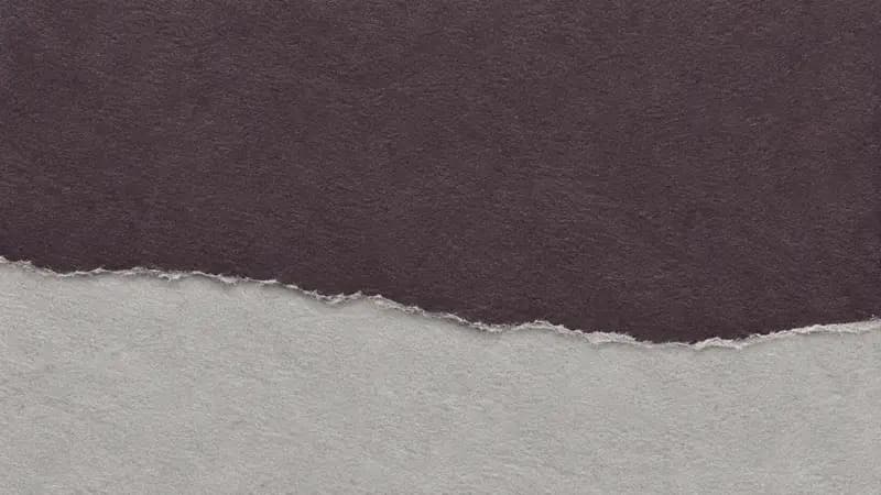 Torn paper texture in smoked aubergine pewter
