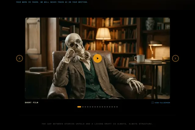 Homepage · short film