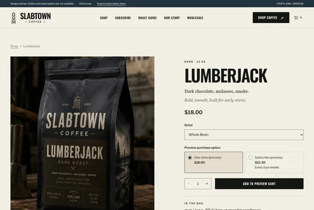 Lumberjack product